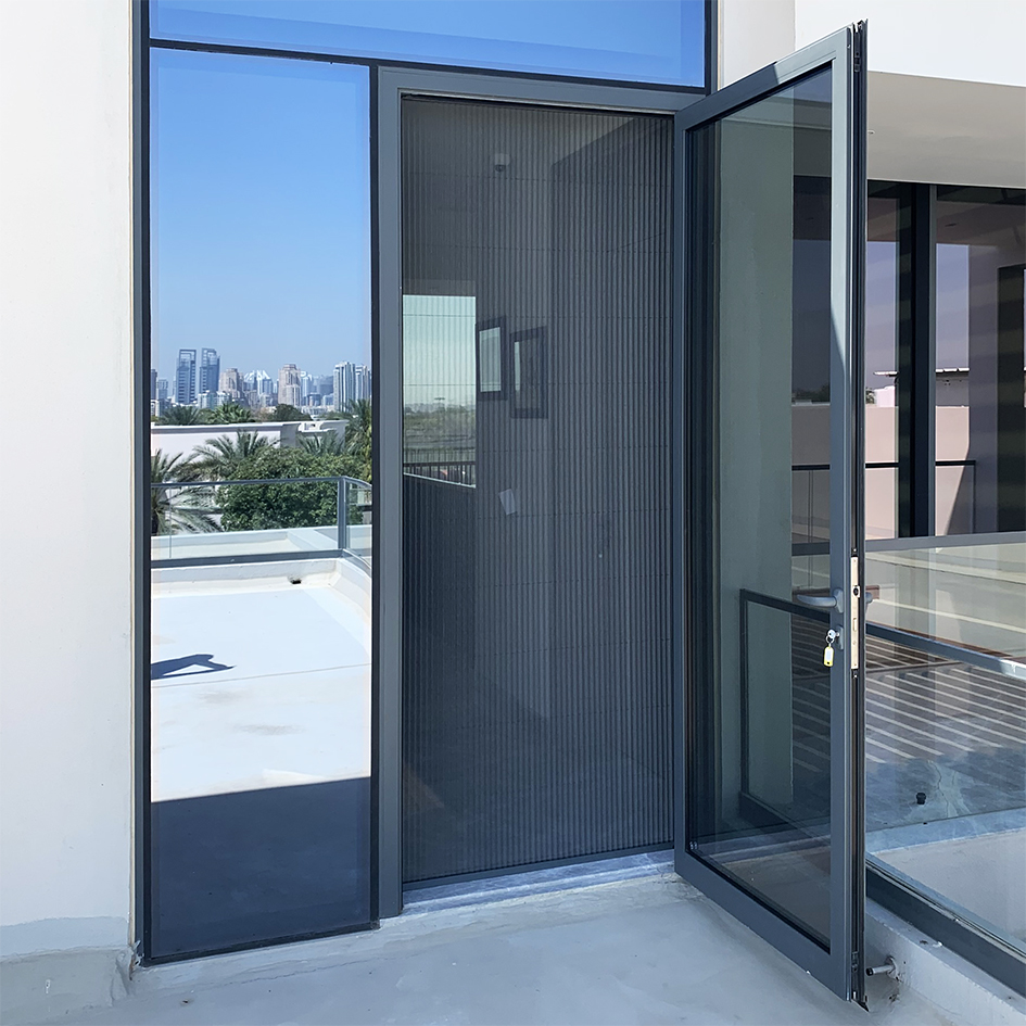 Single large door grey Emirates Hills