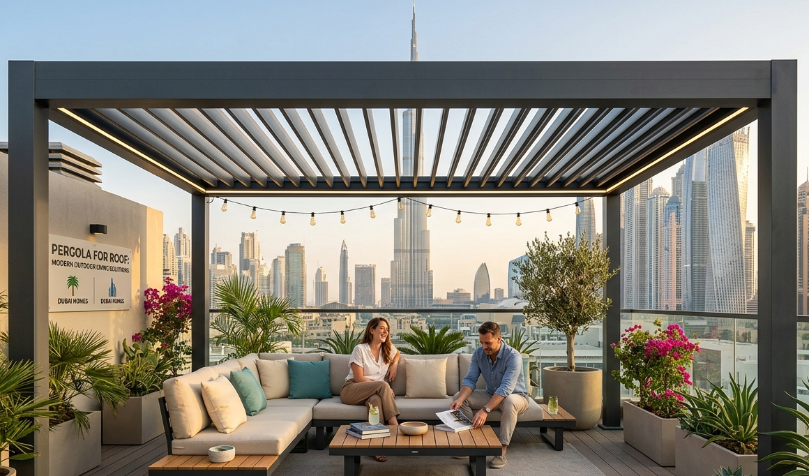 pergola for roof in dubai