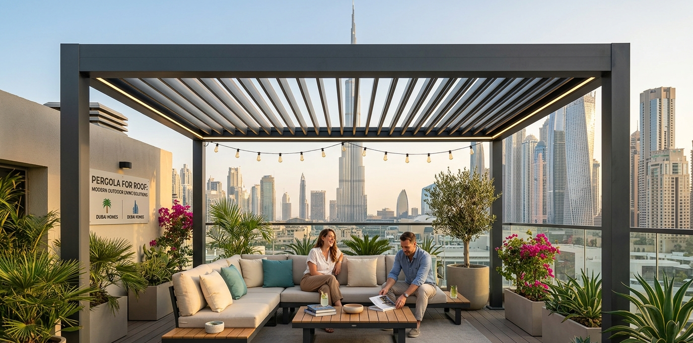 pergola for roof in dubai